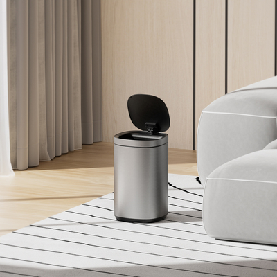 購入 モーションセンサ 触覚感のない 大容量 家用ステンレス スマートセンサ 自動ゴミ箱 30L バッテリー駆動 オンライン製造