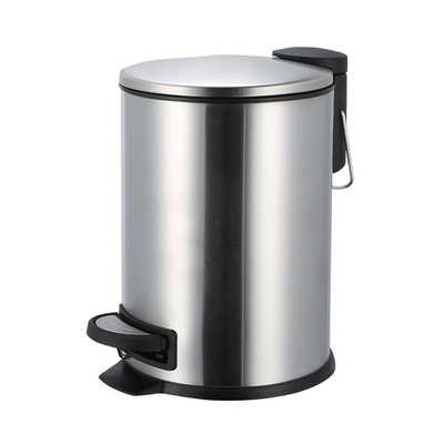 購入 キッチン 寝室 ホーム 家事 ペダルビン 丸いステンレス 薄蓋のゴミ箱 OEM/ODM 3L/5L/12L/20L/30L オンライン製造