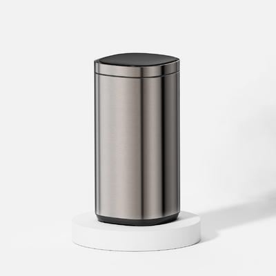 購入 電源 バッテリー 電源 30L ステンレス スマートセンサー ゴミ箱 サテン仕上げと自動開封 オンライン製造