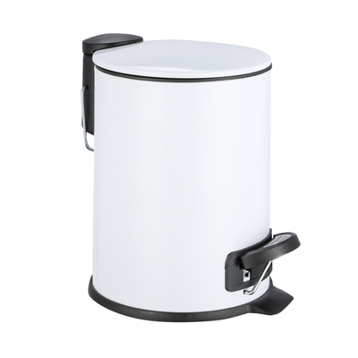 購入 脚ペダル構造 3L/5L/12L/20L/30L BSCI 家庭用ペダルビン 円型ステンレス鋼ゴミ箱 薄い蓋付き オンライン製造