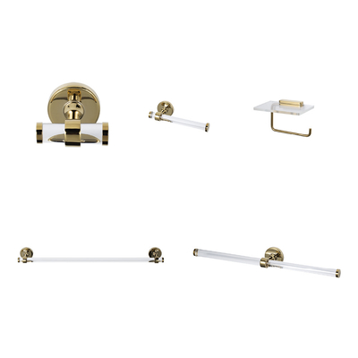 5 パーツ バスルーム アクセサリー セット 壁掛け バスルーム ハードウェアセット