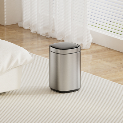 リビング 20L サテンステンレス スマートセンサー 家庭用 自動ゴミ箱 先進技術