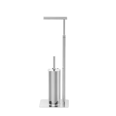 バスルーム トイレットブラシ フラット底と紙柄 18*22*67cm クリーニングブラシ