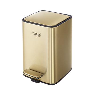 OEM受付 18L ローリングカバータイプ 家庭用ゴミ容器のためのステンレス鋼ゴミ箱